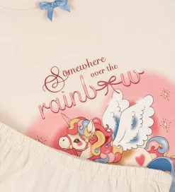 Konges Sløjd Shortssæt - T-shirt/Shorts - Famo Frill - Ecru