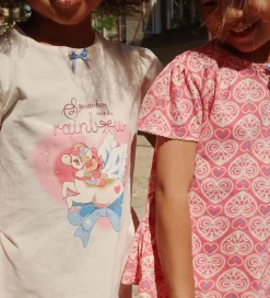 Konges Sløjd Shortssæt - T-shirt/Shorts - Famo Frill - Ecru