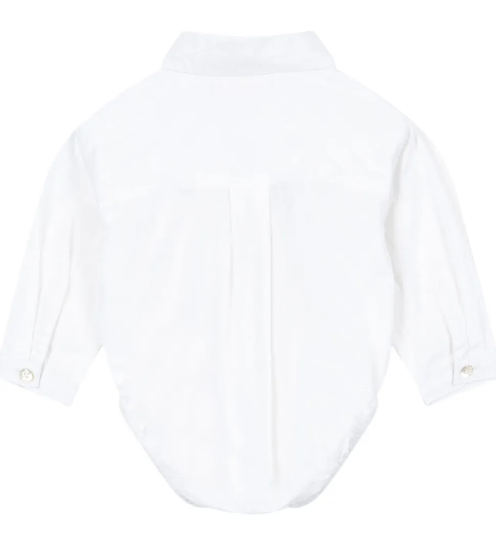 Konges Sløjd Skjortebody l/æ - Ray - Optic White