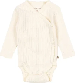 Konges Sløjd Slå-om Body l/æ - Minnie Newborn - Buttercream m. H