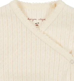 Konges Sløjd Slå-om Body l/æ - Minnie Newborn - Buttercream m. H