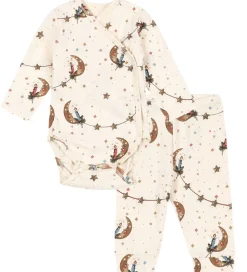 Konges Sløjd Sæt - Slå-om Body l/æ/Leggings - Luna