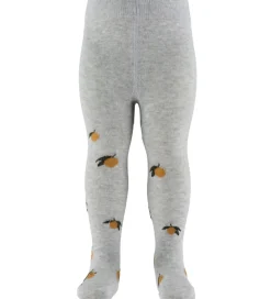 Konges Sløjd Strømpebukser - 2-pak - Jaquard - Lemon