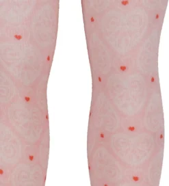 Konges Sløjd Strømpebukser - 2-pak - Fiola - Lacy Print