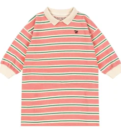 Konges Sløjd Sweatkjole - Spotty - Blush Bound Stripe