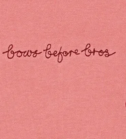 Konges Sløjd Sweatshirt - Lou Bow - Strawberry Ice m. Sløjfer