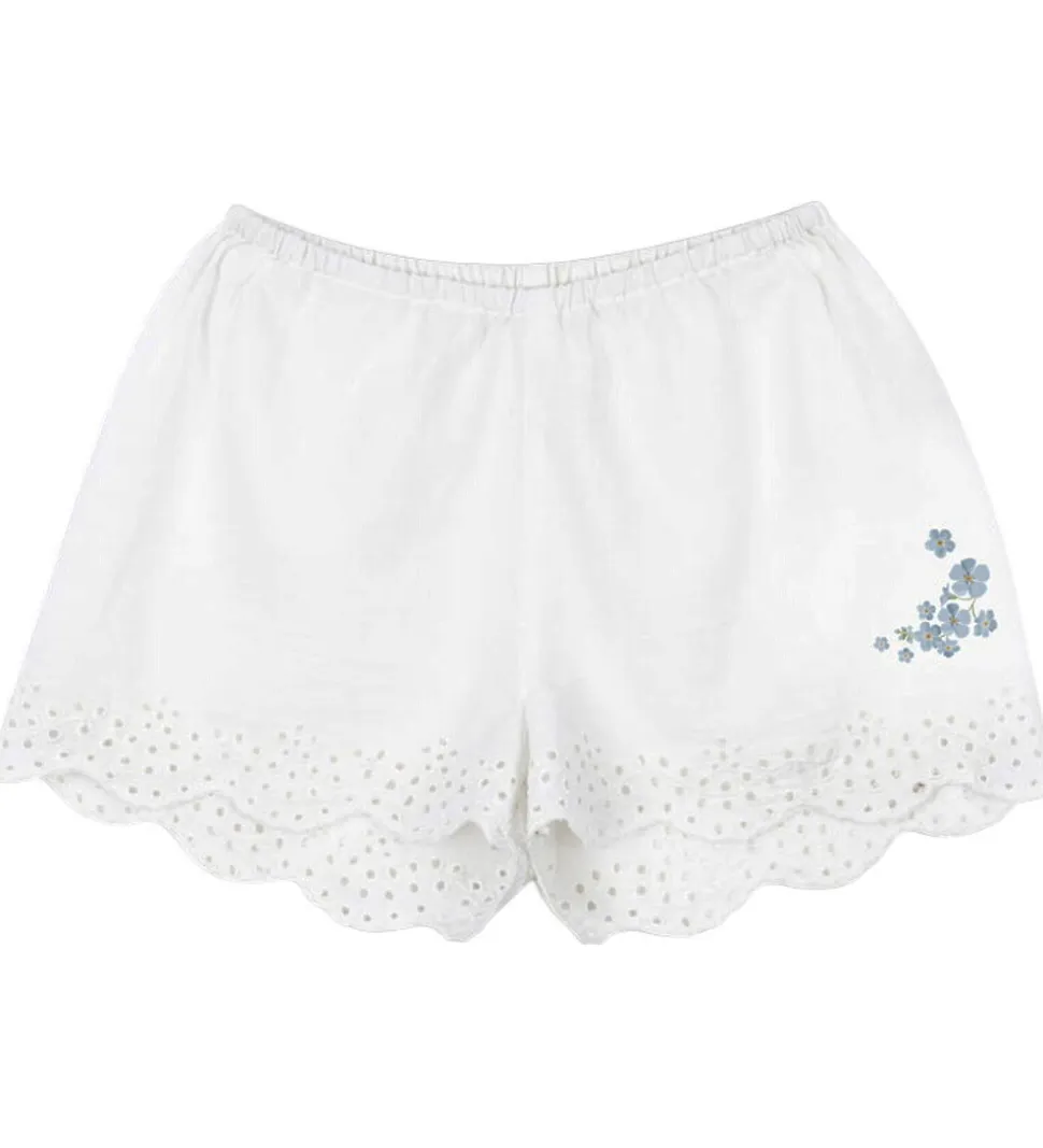 Konges Sløjd x Rosie H-W Shorts - Fiori - Optic White
