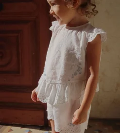 Konges Sløjd x Rosie H-W Shorts - Fiori - Optic White