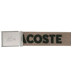 Lacoste Bælte - Jaquard Webbing - Morel Noir