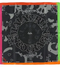 Lala Berlin Tørklæde - Cube Ahrina - 50x50 cm - Star Black