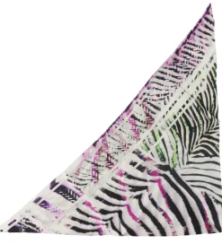 Lala Berlin Tørklæde - Triangle Aina - Zebra Dragonfruit