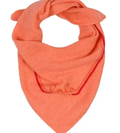Lala Berlin Tørklæde - 65x30 cm - Triangle Solid XS - Papaya