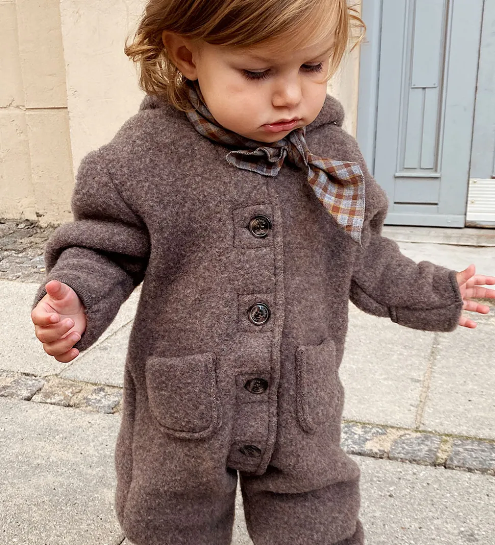 Lalaby Kørerdragt - Uld - Chocolate