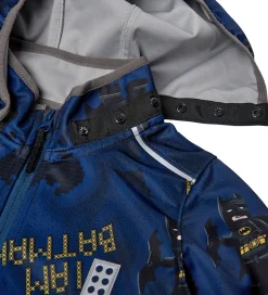 LEGO® Batman Softshelljakke - LWScout 201 - Mørkeblå m. Print