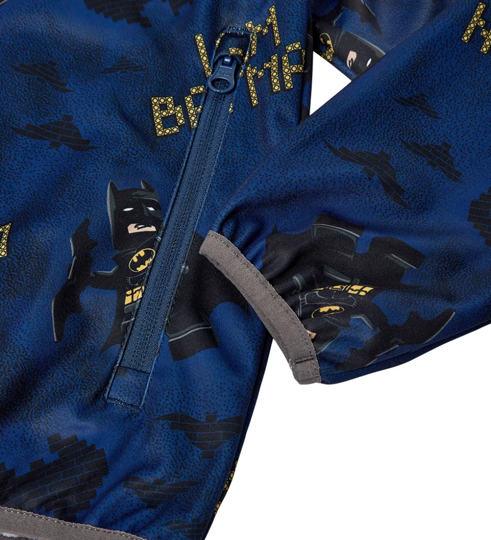 LEGO® Batman Softshelljakke - LWScout 201 - Mørkeblå m. Print