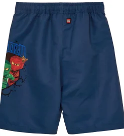 LEGO® Ninjago Badeshorts - LwAgan 302 - UV40+ - Mørkeblå m. Prin