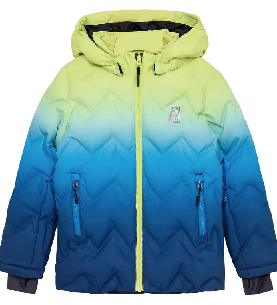 LEGO® Wear Dynejakke - LWJested 709 - Turkis/Gul