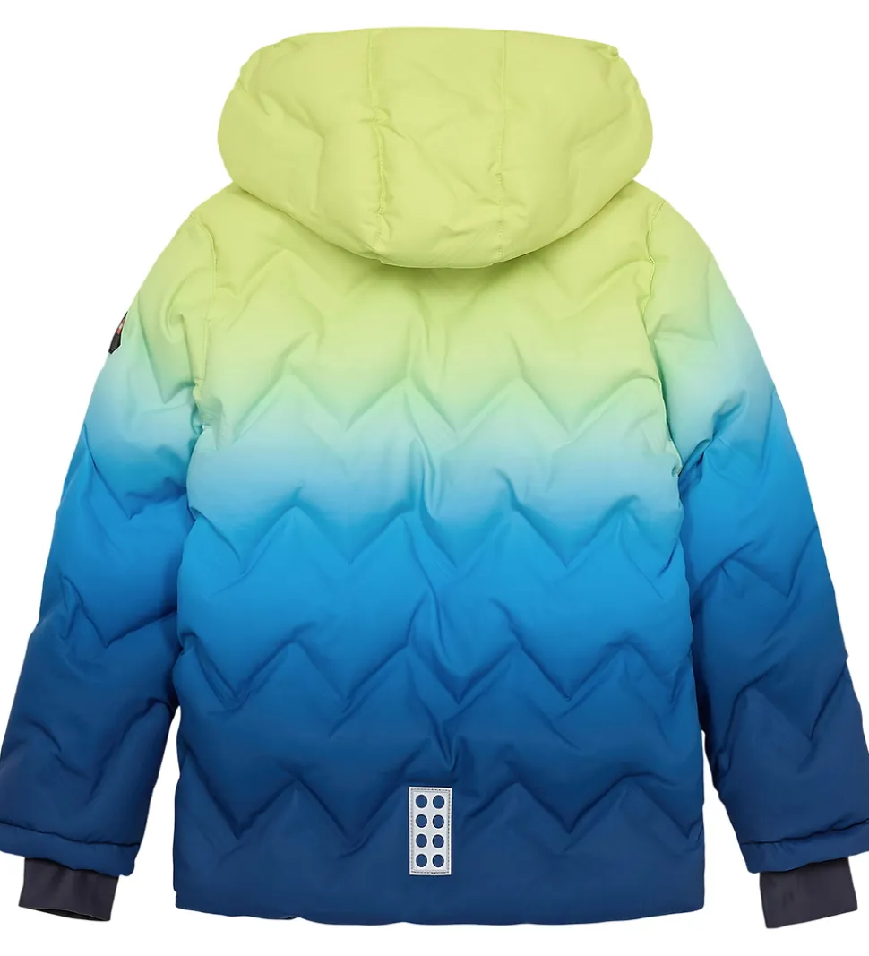 LEGO® Wear Dynejakke - LWJested 709 - Turkis/Gul