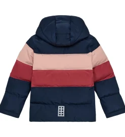 LEGO® Wear Dynejakke - LWJipe 705 - Navy/Dark Rose/Rose/
