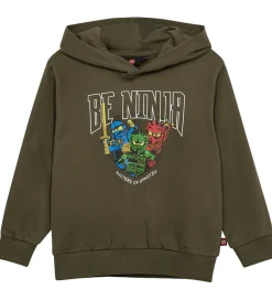 LEGO® Wear Ninjago Hættetrøje - LwsAku - Grøn