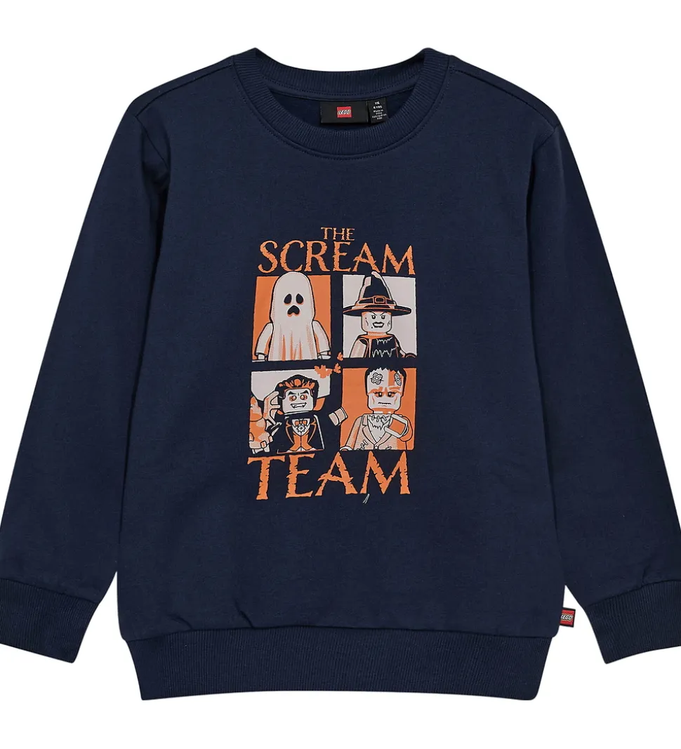 LEGO® Wear Sweatshirt - LwSaku - Mørkeblå