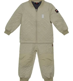 LEGO® Wear Termotøj m. Fleece - Quiltet - LWSaku 612 - Grøn