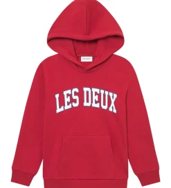 Les Deux Hættetrøje - Aidan - Scarlet Sage m. Logo