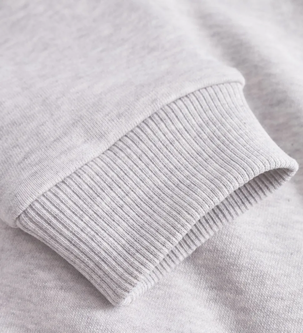 Les Deux Hættetrøje - Aidan - Snow Melange m. Logo