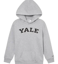 Les Deux Hættetrøje - Yale - Lys Grå Meleret/Sort