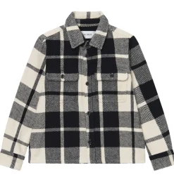 Les Deux Skjorte - Joseph Check - Black/Ivory