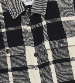 Les Deux Skjorte - Joseph Check - Black/Ivory