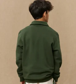 Les Deux Sweatshirt - Polo - Yale - Grøn/Ivory