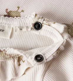 Lil' Atelier Body L/Æ - Rib - NbfLavo - Almost Mauve/Goose