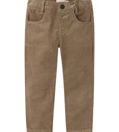 Lil Atelier Bukser - Fløjlsvelour - NmmRyansomba - Sepia Tint