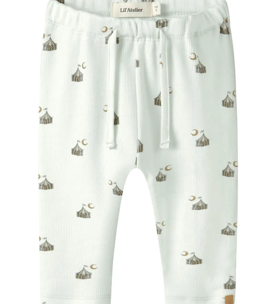 Lil' Atelier Bukser - Rib - NbmLavo - Murmur/Tent