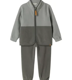 Lil' Atelier Fleecesæt - NmmLaspektra - Ultimate Grey