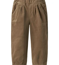 Lil' Atelier Fløjlsbukser - NmmSomba - Sepia Tint