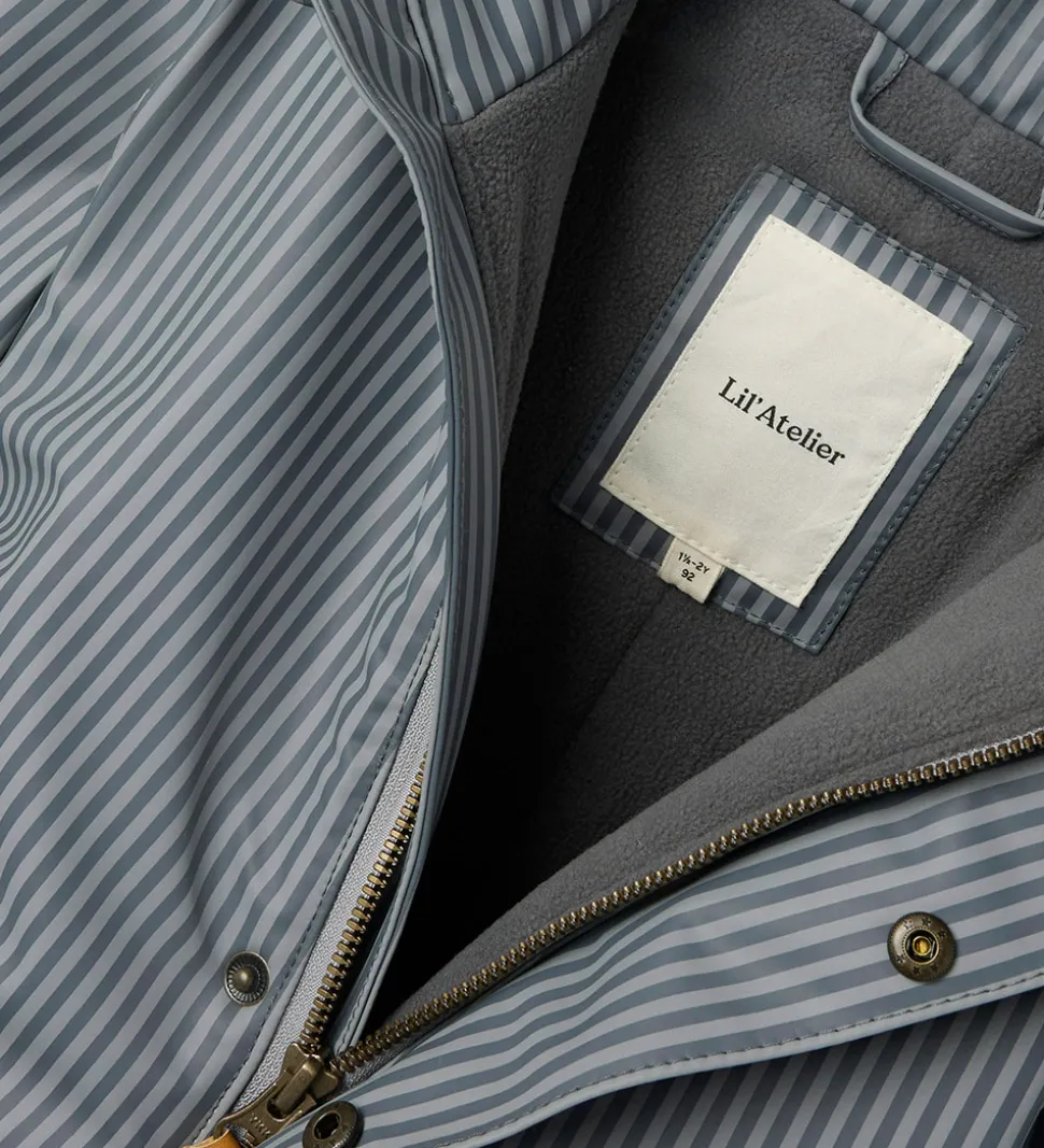 Lil' Atelier Flyverdragt - PU - NmmLadry10 - Ultimate Grey