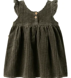 Lil Atelier Kjole - Fløjl - NmfRaul - Sea Turtle