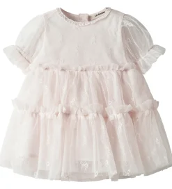 Lil Atelier Kjolebody k/æ - NbfRosetta - Tyl - Almost Mauve