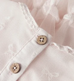 Lil Atelier Kjolebody k/æ - NbfRosetta - Tyl - Almost Mauve