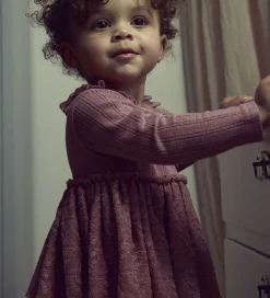 Lil' Atelier Kjolebody l/æ - NbfRobelle - Nostalgia Rose