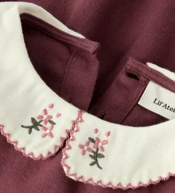 Lil Atelier Kjolebody l/æ - NbfRebel - Catawba Grape