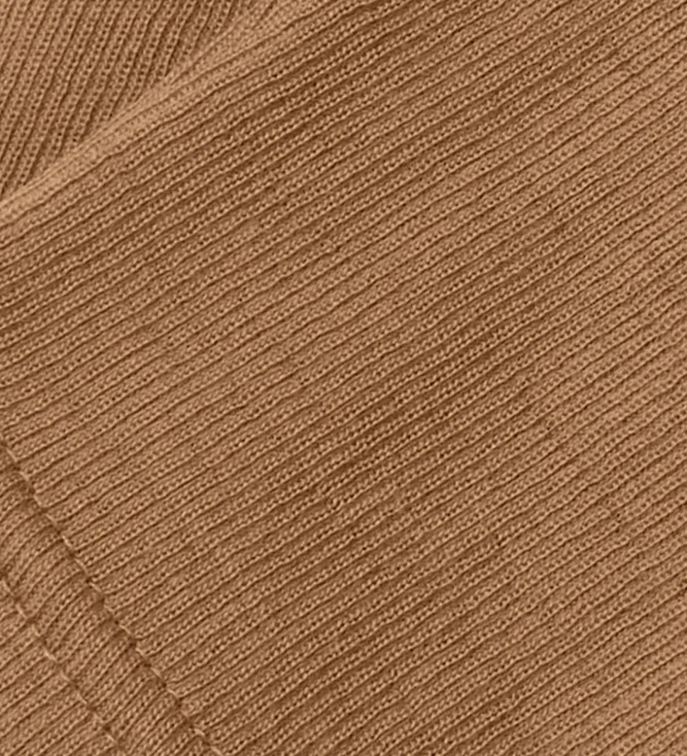 Lil' Atelier Leggings - Uld - Rib - NbnNoel - Tigers Eye