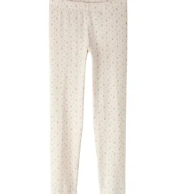 Lil Atelier Nattøj - Rib - NmfGago - Almost Mauve/Flowers