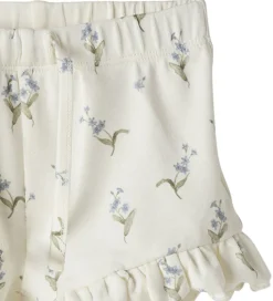 Lil' Atelier Shorts - NbfGayo - Coconut Milk/Forget Me Not