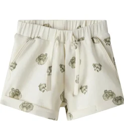 Lil' Atelier Shorts - NbmGayo - Coconut Milk/Frog