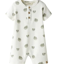 Lil' Atelier Sommerdragt - NbmGayo - Coconut Milk/Frog