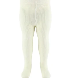 Lil' Atelier Strømpebukser - Rib - NbnRakel - Turtledove/Melange