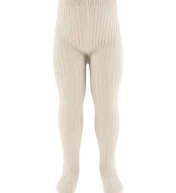 Lil' Atelier Strømpebukser - Noos - Rib - NbnIlso - Gray Morn